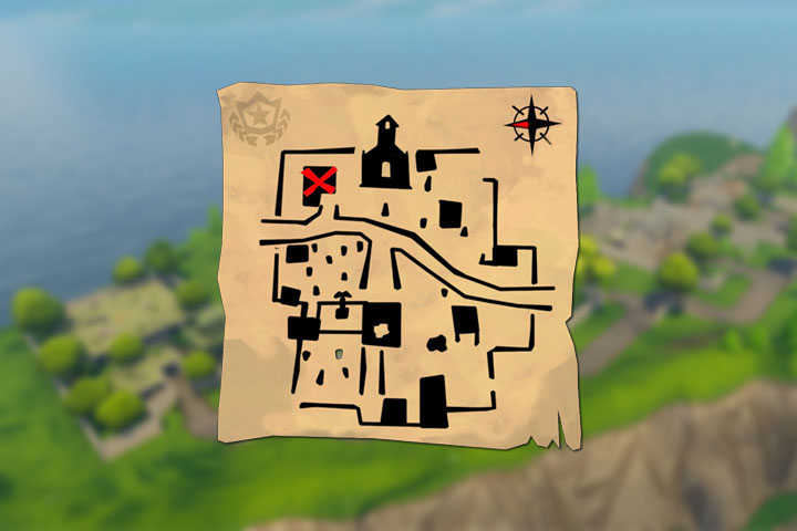 Fortnite : Suivre la carte au trésor trouvée à Snobby Shores, défi saison 5